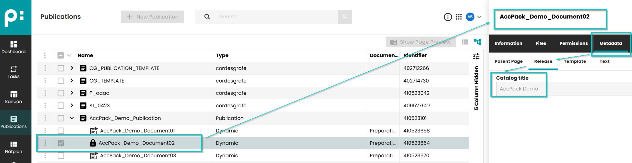 Document in neowise