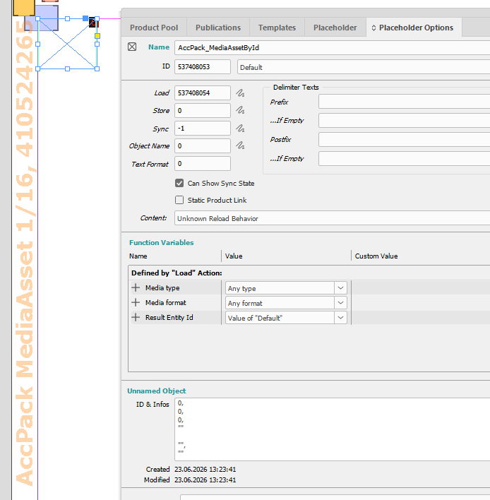 AccPack MediaAsset 1/16 template