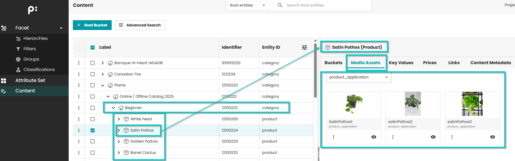 Product image in priint